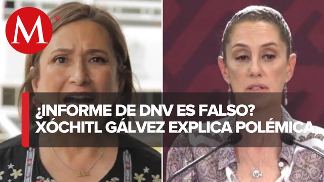 La directora del metro no hizo adecuadamente su trabajo ; Xóchitl Gálvez sobre informe DNV