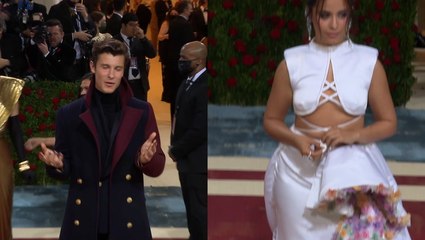 Shawn Mendes And Camila Cabello Reunite At The Met Gala