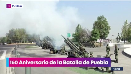 López Obrador conmemora el 160 aniversario de la Batalla de Puebla