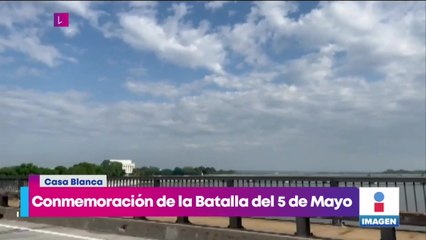 Beatriz Gutiérrez Müller asiste a la Casa Blanca para celebración de la Batalla de Puebla