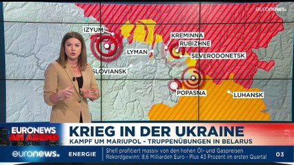 Ukraine-Krieg Tag 72 - Euronews am Abend am 05.05.22