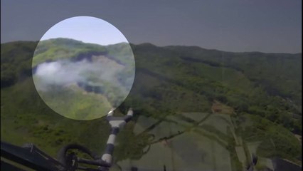 충북 괴산군 야산에 불...산림 0.05ha 태우고 40여 분만에 진화 / YTN