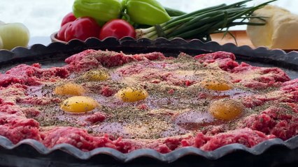 Cooking Blood Bread according to an Ancient Recipe! Extraordinarily delicious