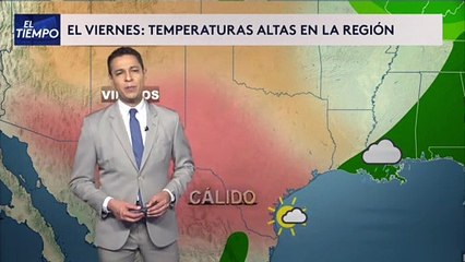 El clima con Eric Sierra en Noticias 28 CORPUS CHRISTI