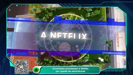 Acionistas processam a Netflix por queda de assinaturas