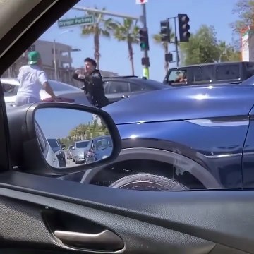 ¡Impactantes imágenes! Así fue el incidente de furia al volante en Chula Vista; un conductor fue baleado