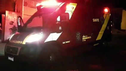 Idoso cai e sofre suspeita de fratura em braço após carrinho de reciclável passar por cima