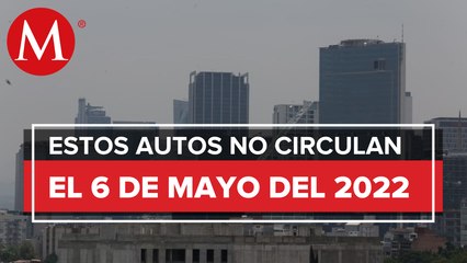 Estos son los automóviles que no circulan por contingencia ambiental
