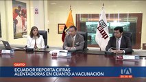 Ecuador reporta cifras alentadoras en cuanto a vacunación