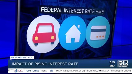 Impact of rising interest rates have on Arizonans