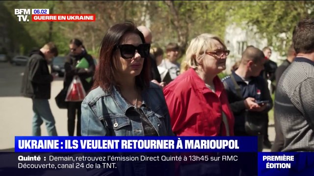 On veut retourner à Marioupol, on veut revenir chez nous : ces civils rêvent de retrouver leur quotidien à Marioupol