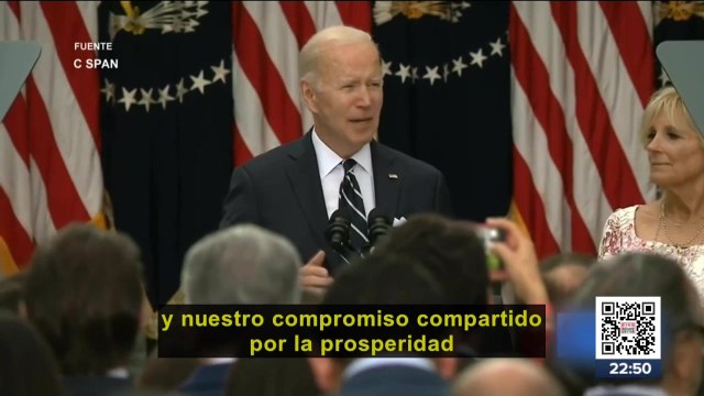 Biden destaca relación de México y Estados Unidos