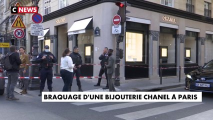 Une bijouterie Chanel braquée en plein jour à Paris