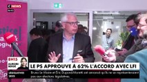 Le Conseil national du PS a adopté à 62% cette nuit l'accord avec LFI pour les élections législatives de juin, un changement historique, au terme de débats tendus