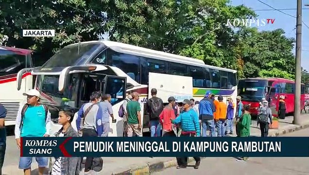 Sesak Nafas, Seorang Pemudik Ditemukan Meninggal Dunia di Kawasan Terminal Bus Kampung Rambutan