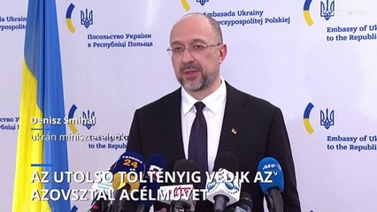 Az utolsó töltényig védik az ukránok az Azovsztal acélművet Mariupolban