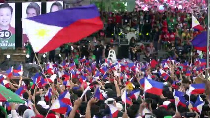 Scenes from Uniteam miting de avance in Tagum City, Davao del Norte