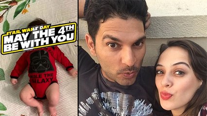 Yuvraj Singh Wife Hazel Keech Son First Look Viral, Watch Video | Bodsky