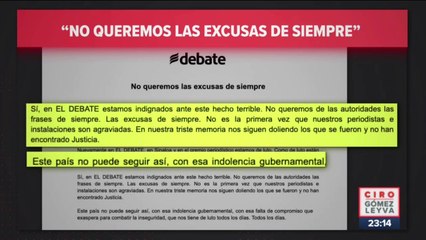 El Debate publica texto tras asesinato de Luis Enrique Ramírez