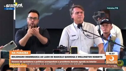 Na Paraíba, Bolsonaro ataca governadores e diz que seu governo “não tem denúncias consistentes”
