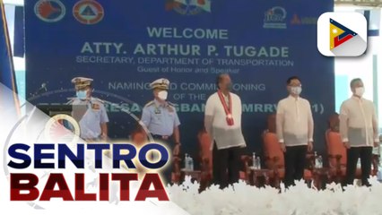 Commissioning ceremony ng isa sa pinakamalaking barko ng PCG na BRP Teresa Magbanua, isinagawa ngayong araw; BRP Teresa Magbanua, magagamit sa pangmatagalang pagpapatrolya