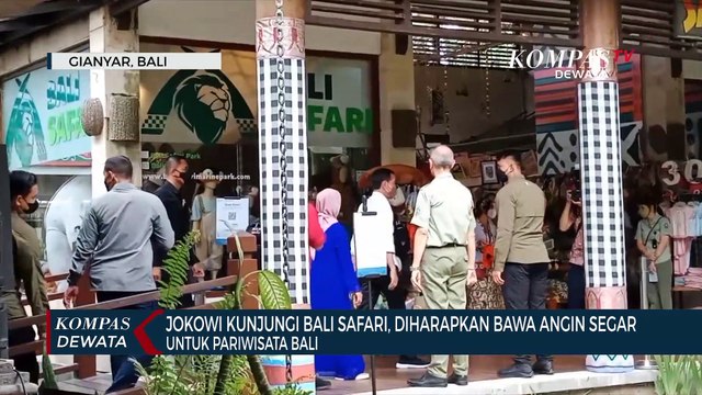 Presiden Jokowi ke Bali Safari, Angin Segar Bagi Pariwisata Bali