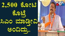 2,500 ಕೋಟಿ ಕೊಟ್ರೆ ಸಿಎಂ ಮಾಡ್ತೀವಿ ಅಂತ ದೆಹಲಿಯಿಂದ ಬಂದಿದ್ರು: Basangouda Patil Yatnal