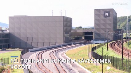 Svájc: fél tonnányi kokaint csempésztek Európába egy kávészállítmánnyal