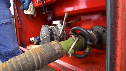 Footage of aviation engineering and fuel and specialists in action at an airfield during the special military operation