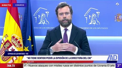 Espinosa de los Monteros: "Solo espero que la directora del CNI no sea la cabeza de turco de este entramado de intereses"