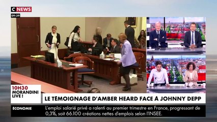 Amber Heard, en larmes, raconte au tribunal les violences et le viol que lui aurait fait subir Johnny Depp, à la rage décuplée par l'alcool et la drogue - VIDEO