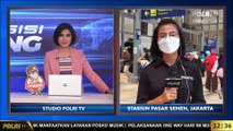 Live Report Ratu Dianti : Pantauan Arus Balik Mudik Di Stasiun Senen