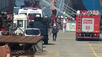 Tuzla’da tersanede patlama: 5 işçi yaralandı