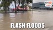 Several areas in Melaka Tengah hit by flash floods following continuous rain