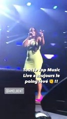 Amel Bent a mis le feu pour son grand retour à Strasbourg @ Instagram / Top Music France