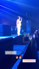 Amel Bent a mis le feu pour son grand retour à Strasbourg @ Instagram / Top Music France