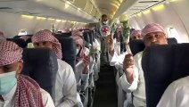 «التحالف»: مغادرة الطائرة الثانية لنقل الأسرى الحوثيين لليمن