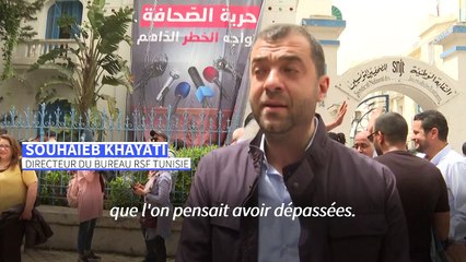 Tunisie: des journalistes déplorent un "recul important" des libertés