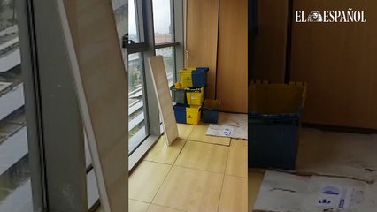 Goteras en la Ciudad de la Justicia de Valencia 2