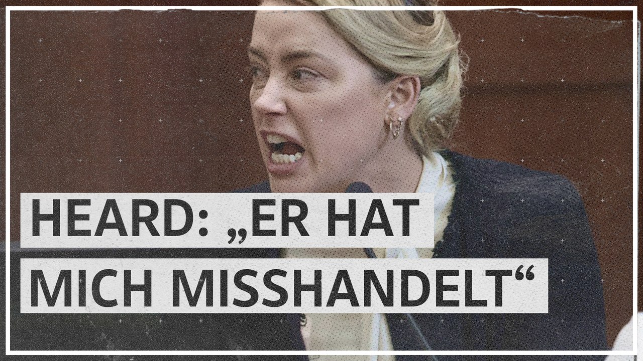 Amber Heard über Johnny Depp: „Er hat mich eine Fotze genannt“