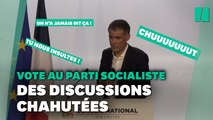 Au Parti socialiste qui a ratifié l'accord avec Mélenchon, des débats houleux jusqu'au bout