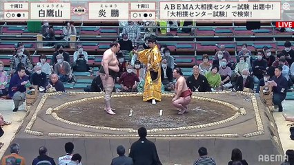 Hakuyozan vs Enho - Haru 2022, Juryo - Day 2