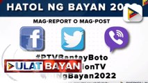 PTV social media accounts sa Hatol ng Bayan 2022