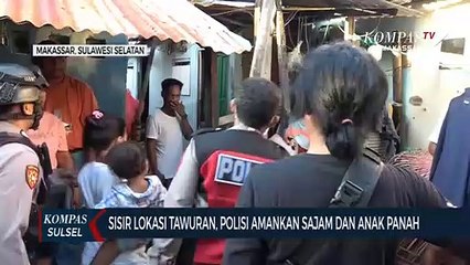 Sisir Lokasi Tawuran, Polisi Amankan Sajam Dan Anak Panah