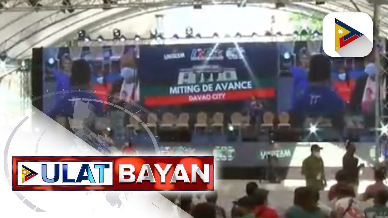Pres. Duterte, pangungunahan ang miting de avance ng Hugpong ng Pagbabago sa Davao City
