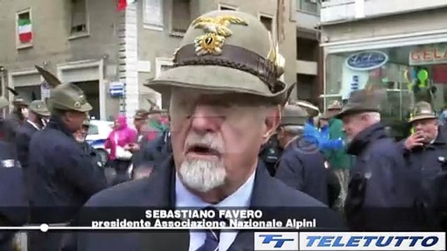 Video News - ALPINI, RIMINI: L'ALZABANDIERA IN PIAZZA CAVOUR
