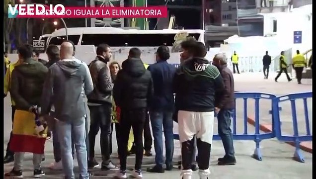 Des supporters du Real Madrid sont partis trop tôt et sont interdits de rentrer à nouveau dans le stade