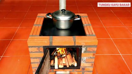 Tungku kayu bakar 16 || how to make firewood stove