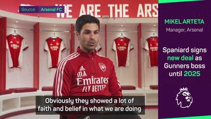 New Arsenal contract 'a really simple decision' - Arteta