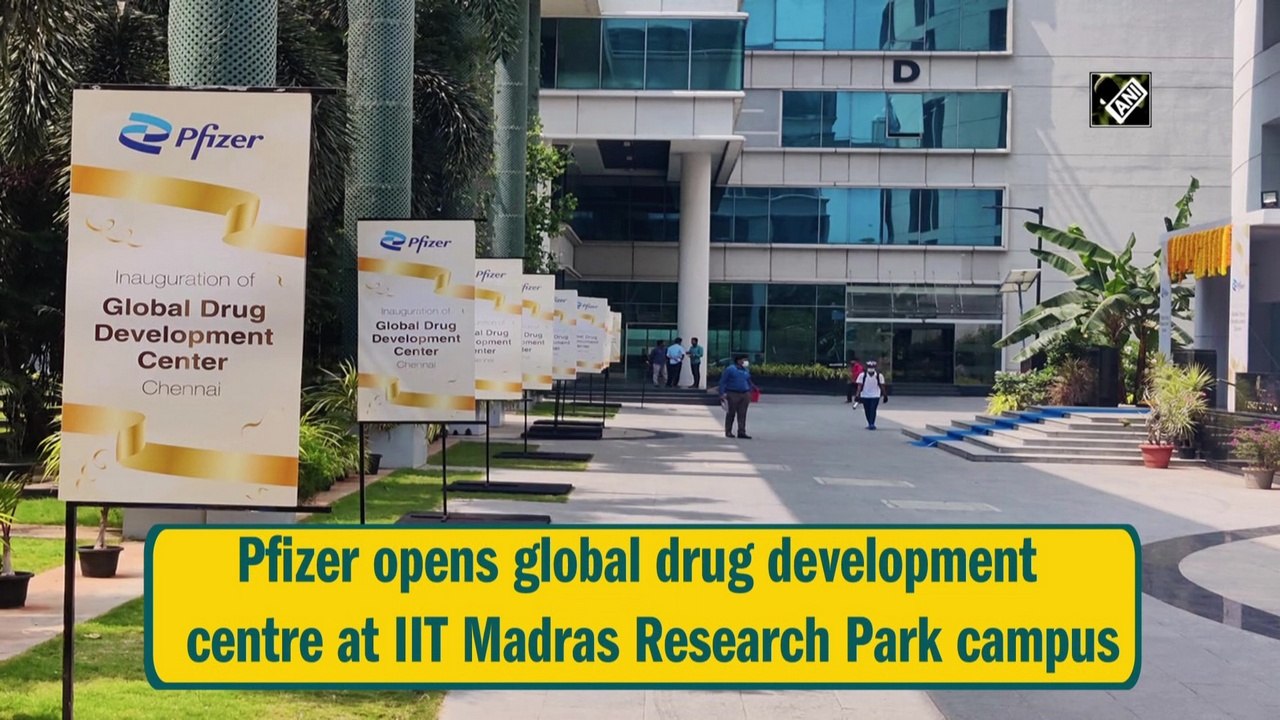 Pfizer opens global drug development centre at IIT Madras Research Park ...